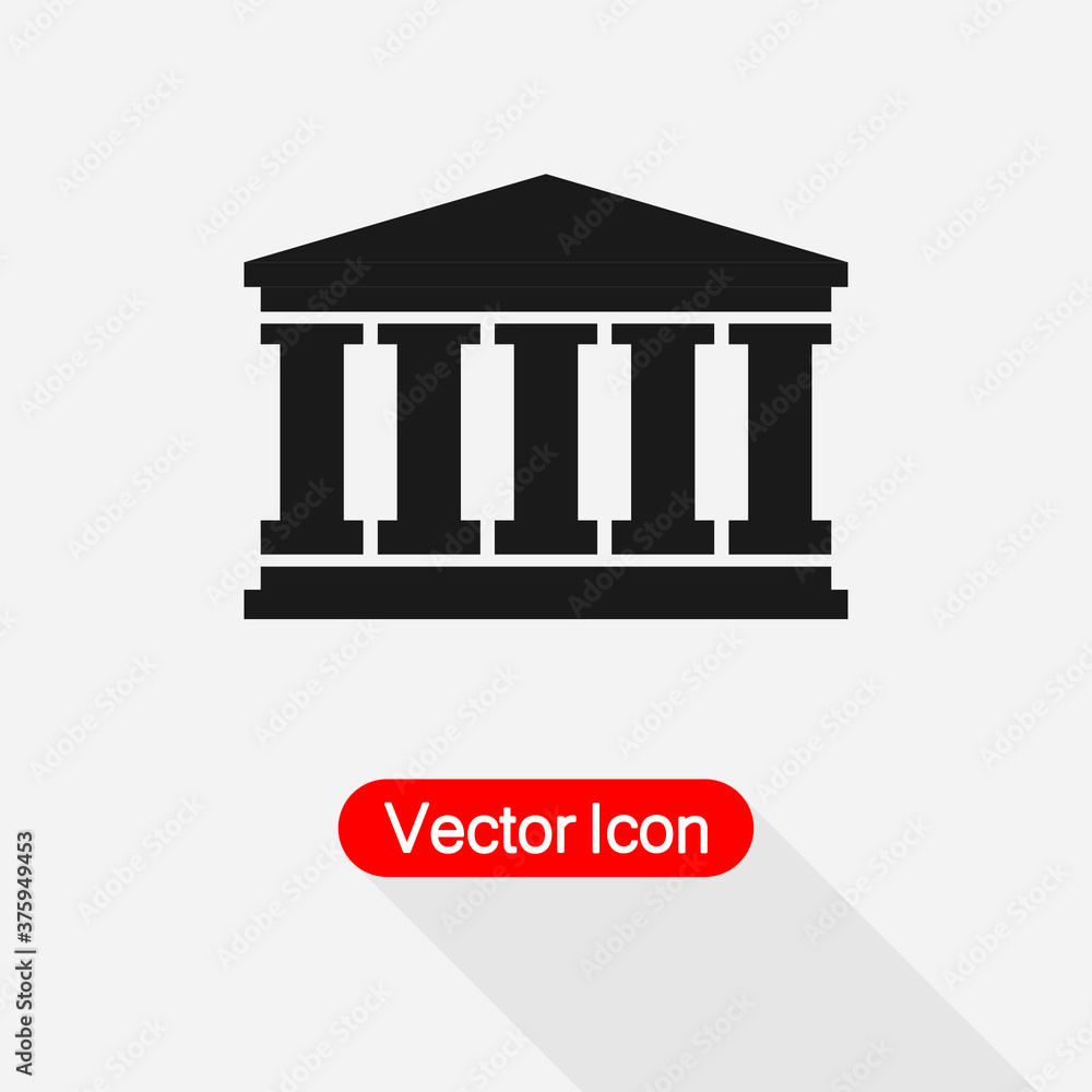 Bank Icon Vector Illustration Eps10 Bank Icon Vector Illustration Eps10