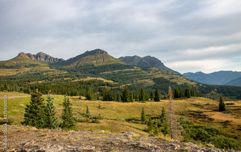 Naklejka premium Molas Pass Overlook