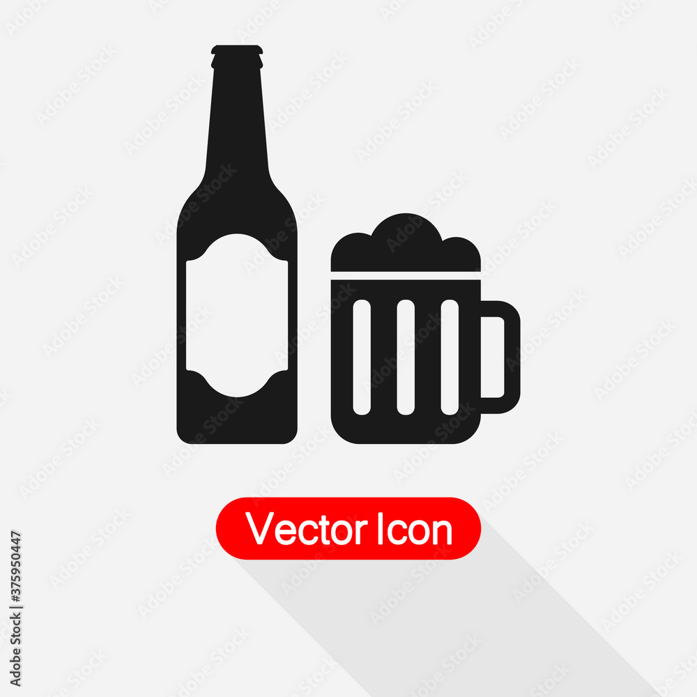 Beer Icon, Beer Icon Vector Illustration Eps10 Beer Icon, Beer Icon Vector Illustration Eps10