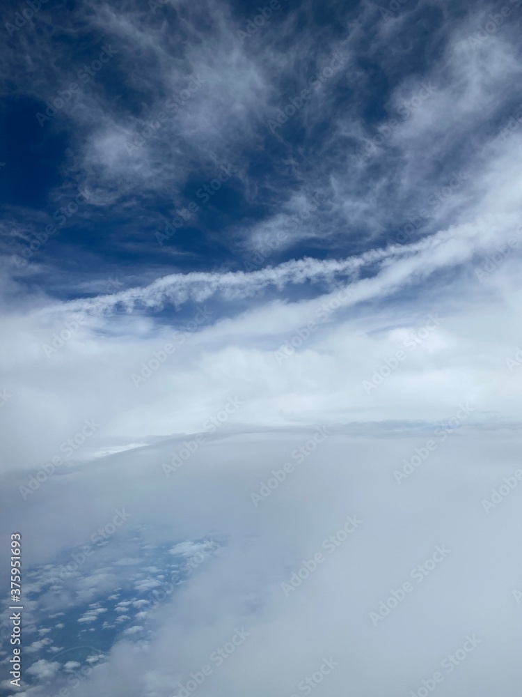 Obraz premium blue sky and clouds