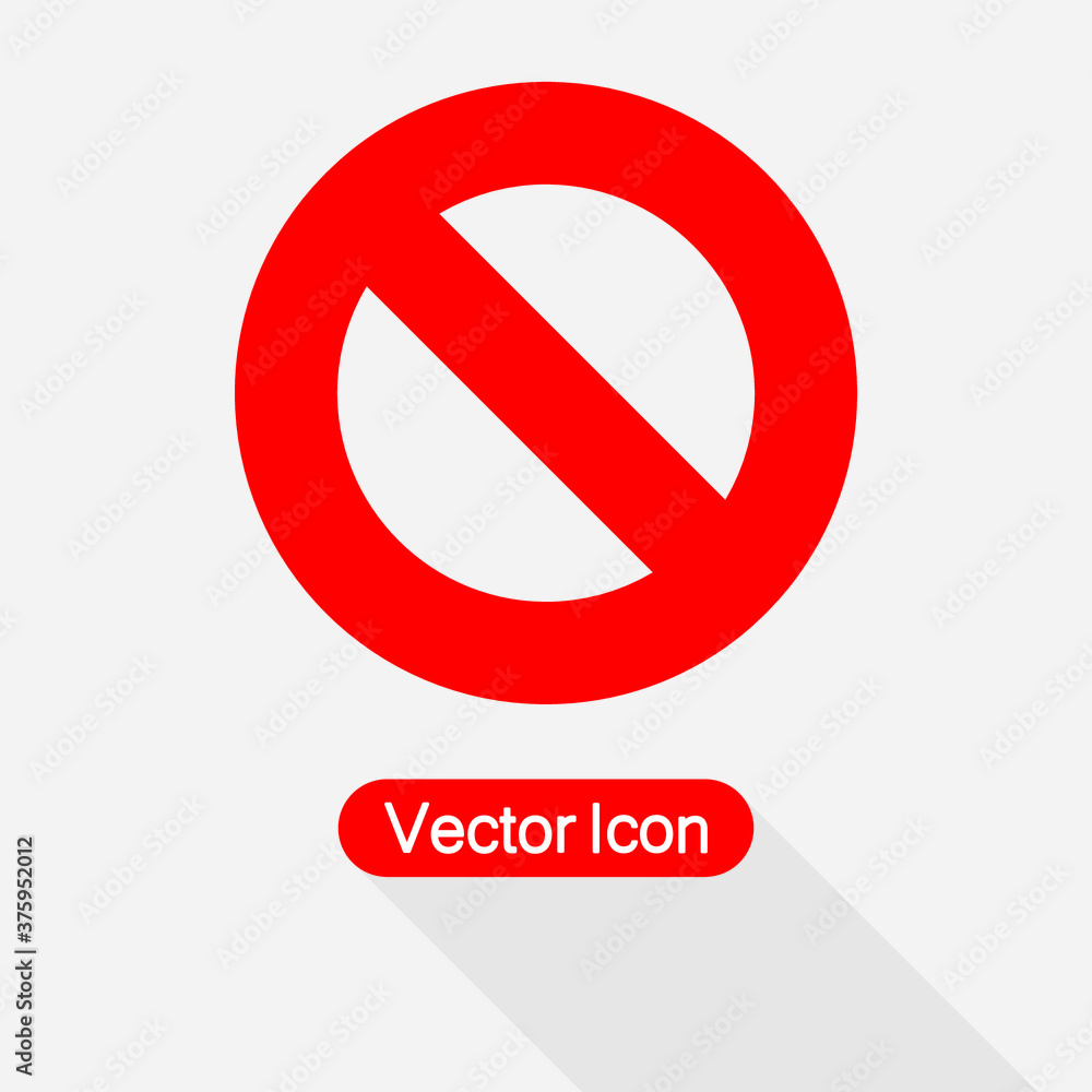 Block Icon Vector Illustration Eps10 Block Icon Vector Illustration Eps10