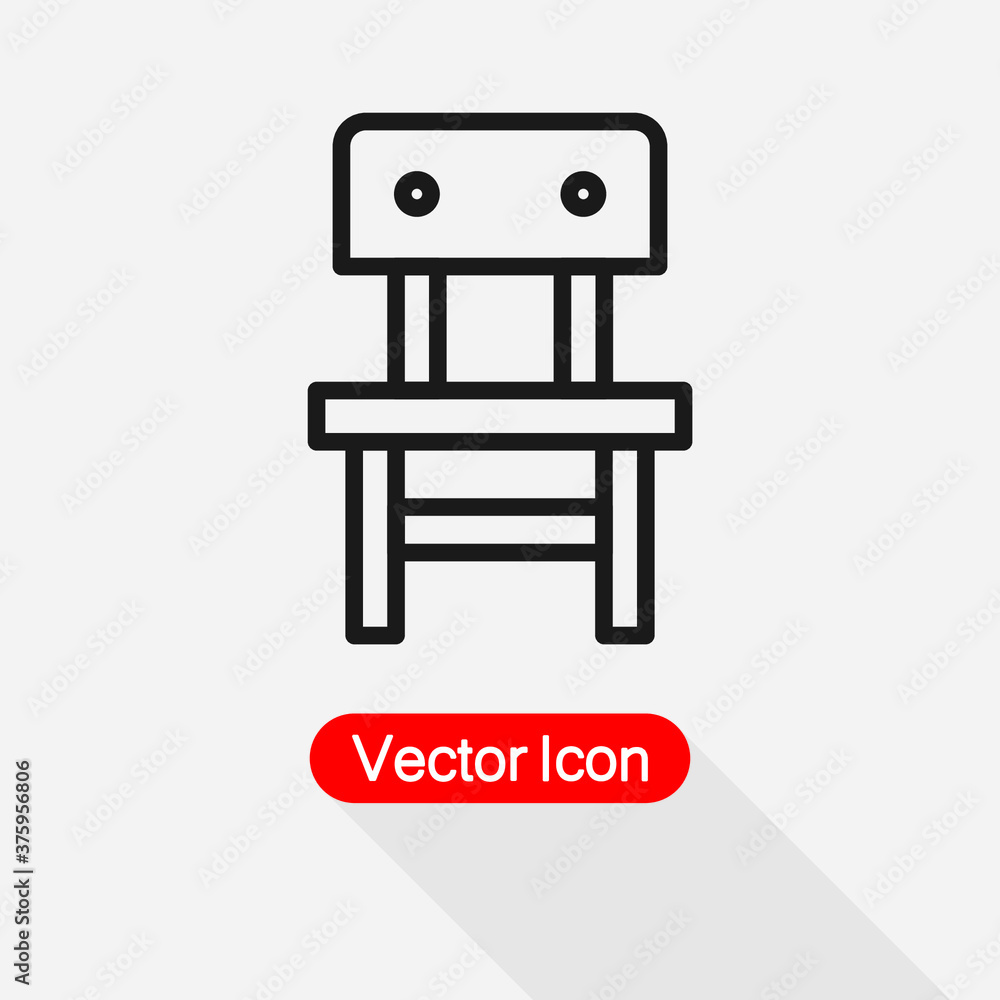 Chair Icon Vector Illustration Eps10 Chair Icon Vector Illustration Eps10