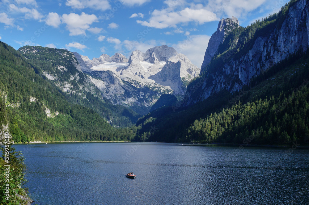 Alps in Austria, Dachstein, Vorderer Gosausee