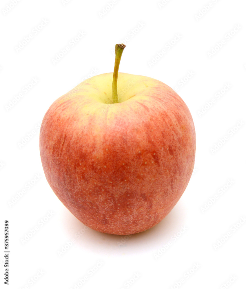 Fresh red apples isolated on white background Fresh red apples isolated on white background