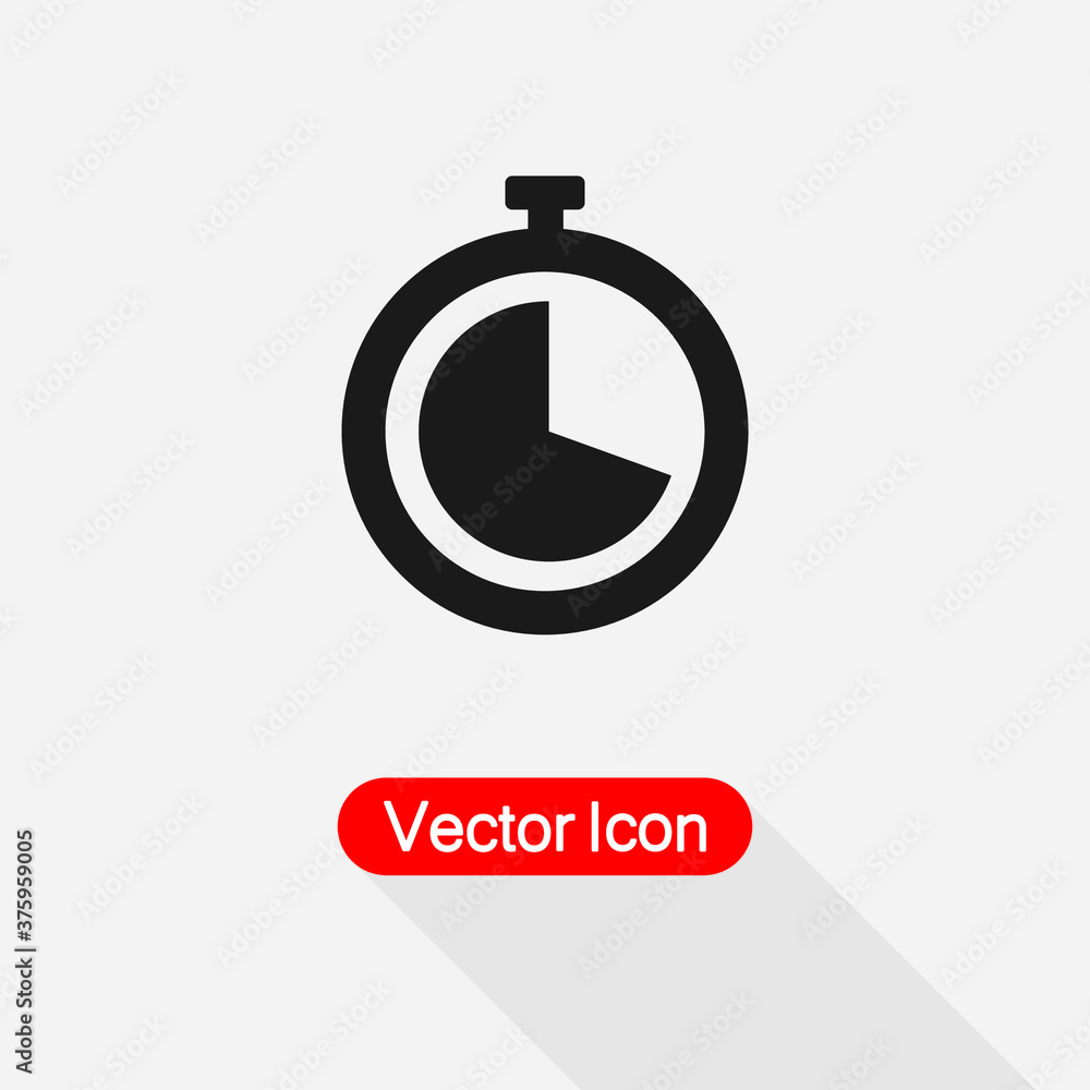 Clock Icon Vector Illustration Eps10 Clock Icon Vector Illustration Eps10