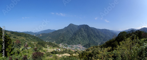 Beautiful landscape around Wulai District