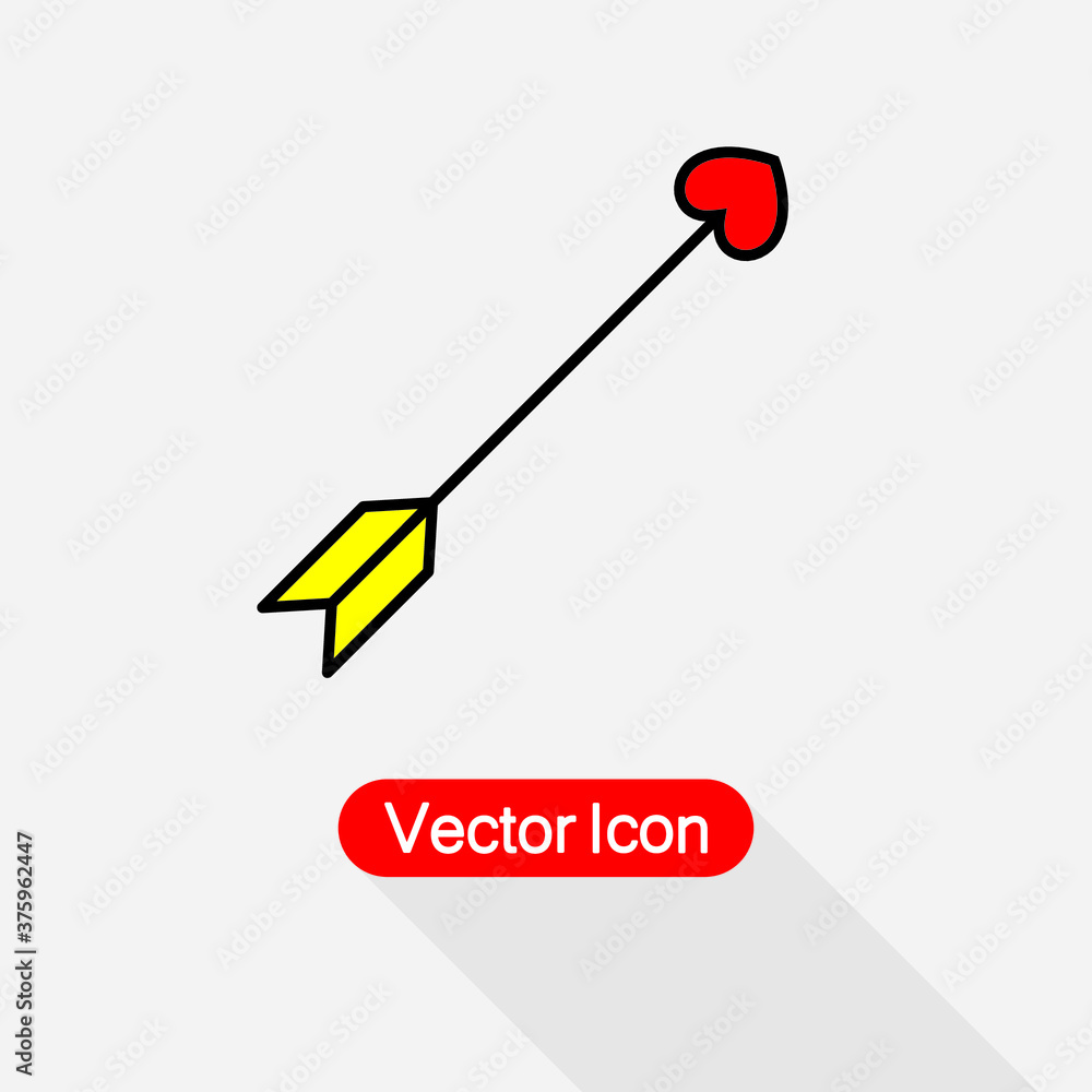 Cross Cupid Arrow Icon Cupid Arrow Icon Vector Illustration Eps10 Cross Cupid Arrow Icon Cupid Arrow Icon Vector Illustration Eps10