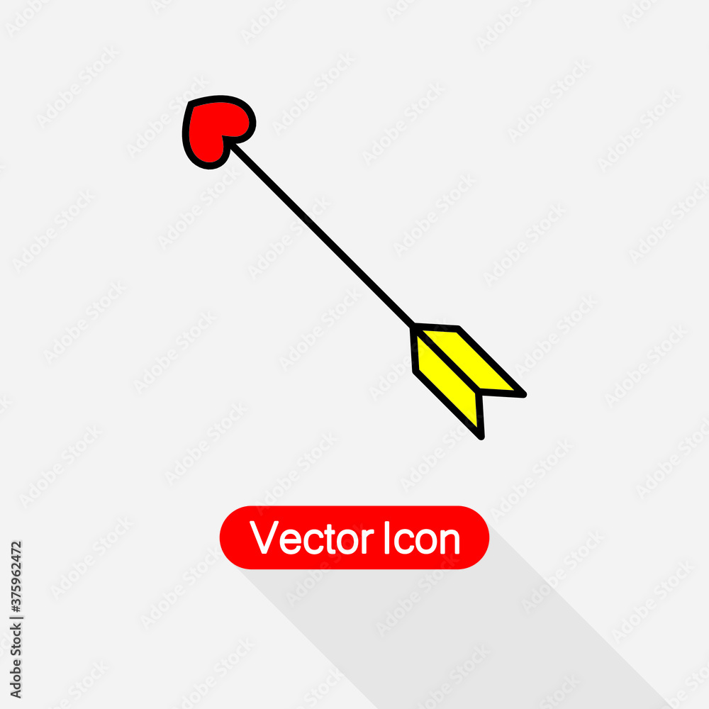 Cross Cupid Arrow Icon Cupid Arrow Icon Vector Illustration Eps10 Cross Cupid Arrow Icon Cupid Arrow Icon Vector Illustration Eps10