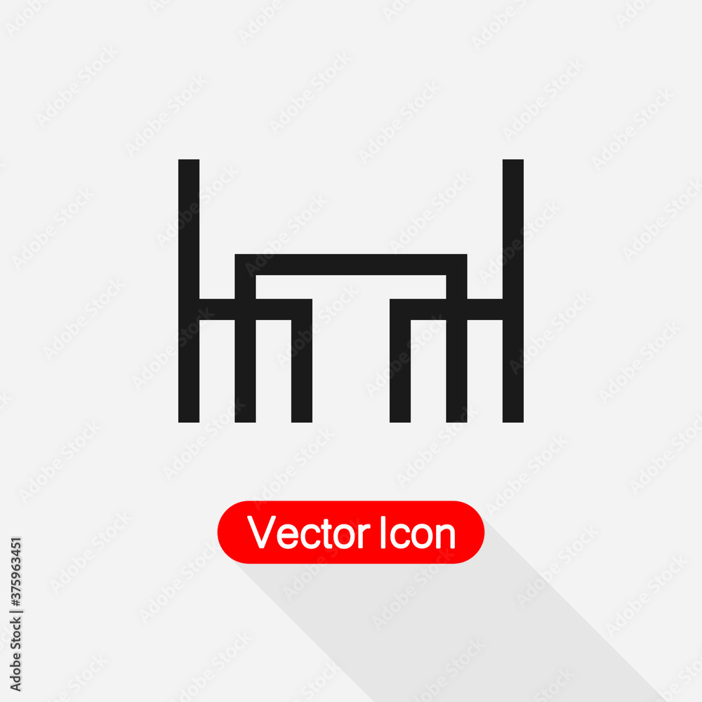 Dining Room Icon Vector Illustration Eps10 Dining Room Icon Vector Illustration Eps10