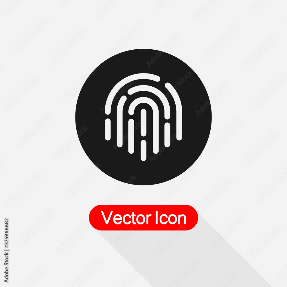 Fingerprint Icon Vector Illustration Eps10 Fingerprint Icon Vector Illustration Eps10