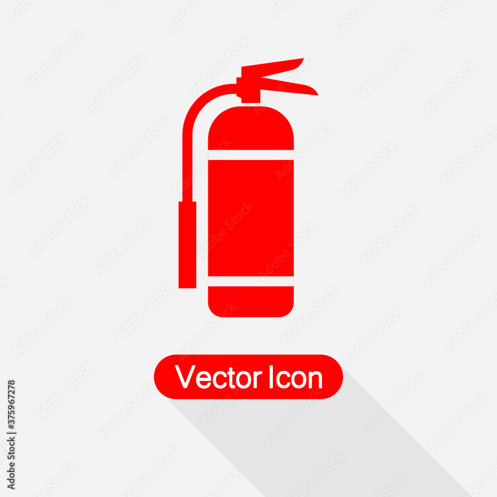 Fire Extinguisher Sign Vector Illustration Eps10