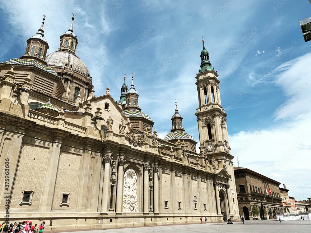 Basilica of Our Lady of the Pilar Zaragoza Spain