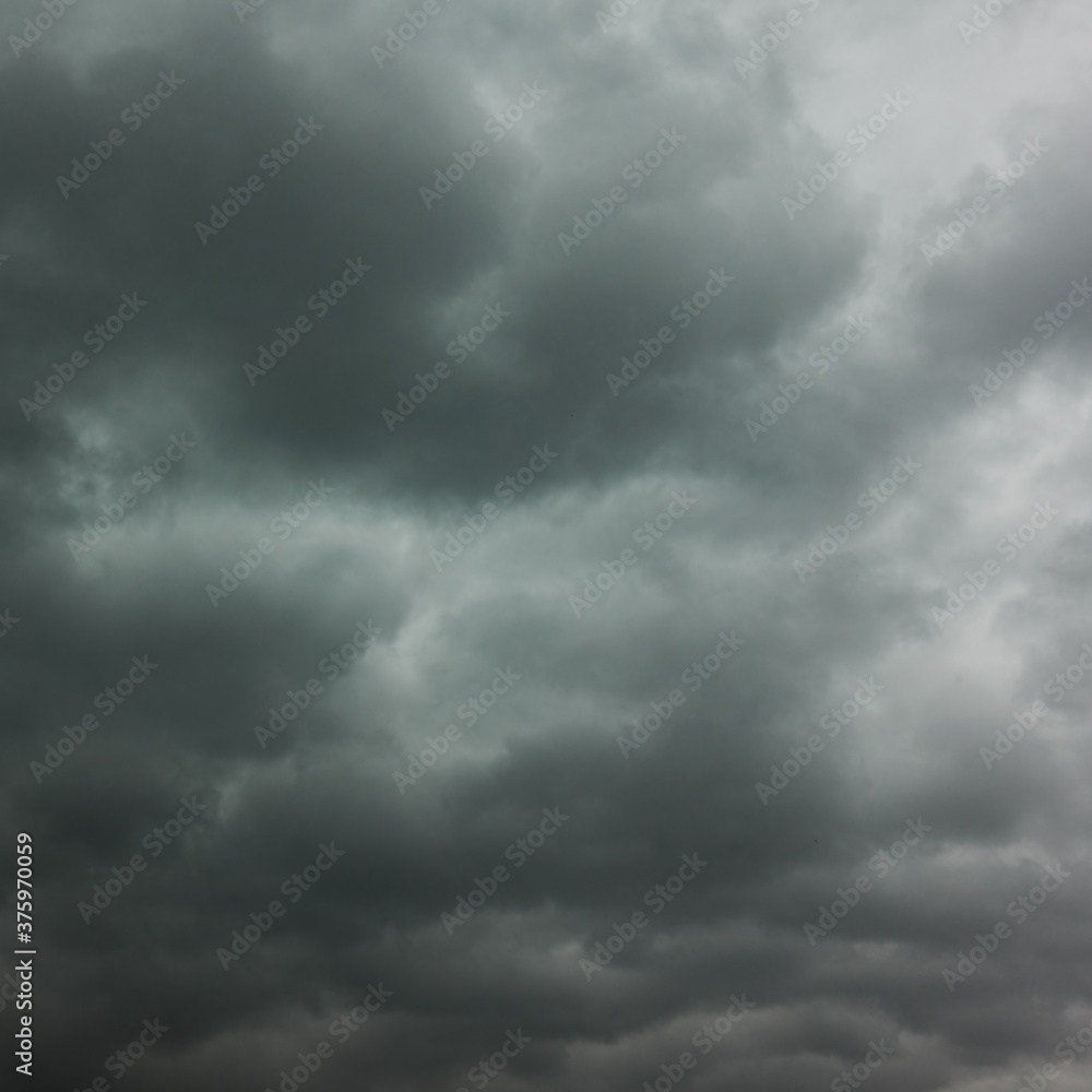 Black stormy clouds Black stormy clouds