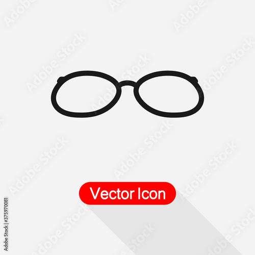 Glass Frame Icon Vector Illustration Eps10