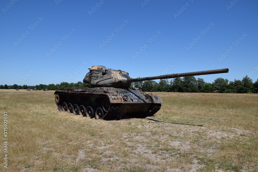 Panzer auf dem Panzerfeld bei Wahn Panzer auf dem Panzerfeld bei Wahn