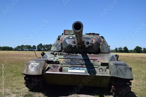 Panzer auf dem Panzerfeld bei Wahn
