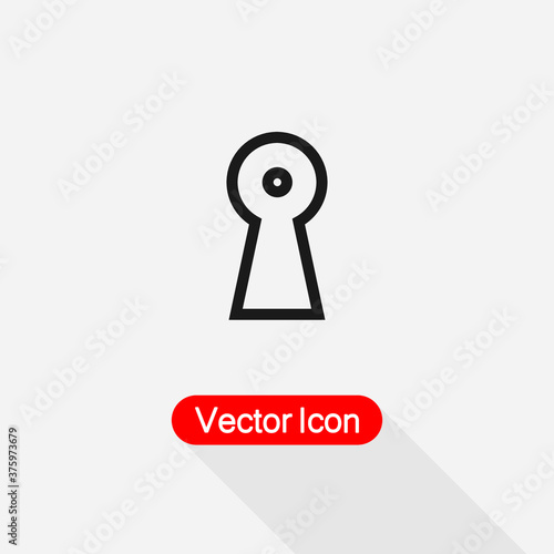 Keyhole Vector Icon