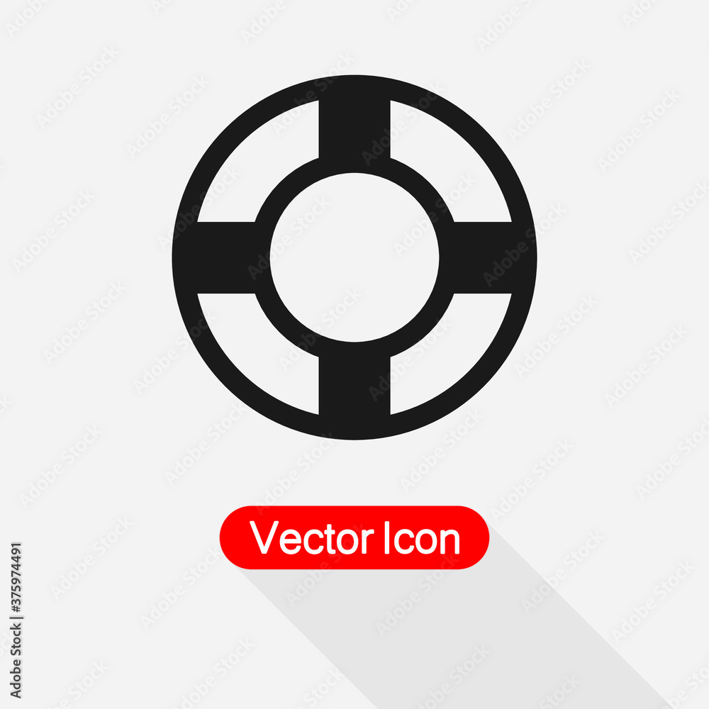 Life Guard Icon Vector Illustration Eps10 Life Guard Icon Vector Illustration Eps10