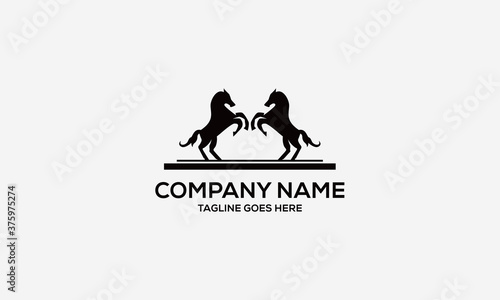 Symbol Business Horse Vector Logo Design Inspirations