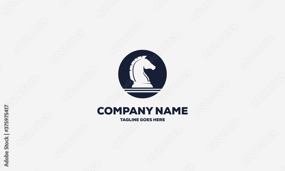 Horse Chess Vector Logo Design Inspirations Horse Chess Vector Logo Design Inspirations