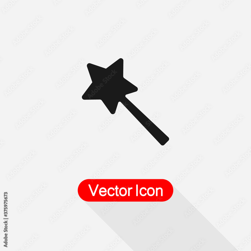 Magic Wand Icon Vector Illustration Eps10 Magic Wand Icon Vector Illustration Eps10