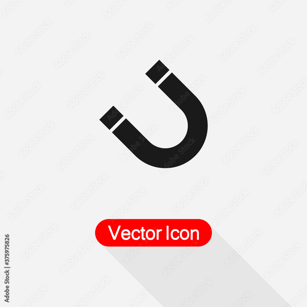 Magnetism Icon Vector Illustration Eps10 Magnetism Icon Vector Illustration Eps10