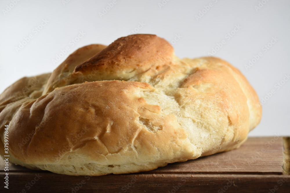 front views of a homemade circle bread
front views of a homemade circle bread