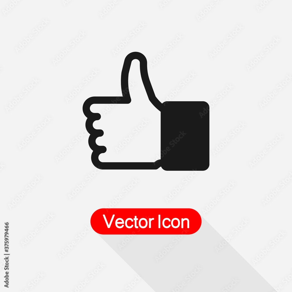 Outline Thumb up Icon Vector Illustration Eps10 Outline Thumb up Icon Vector Illustration Eps10