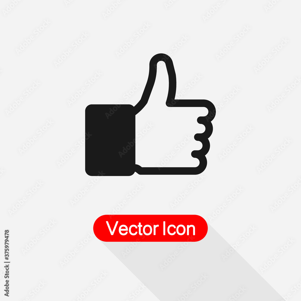 Outline Thumb up Icon Vector Illustration Eps10 Outline Thumb up Icon Vector Illustration Eps10