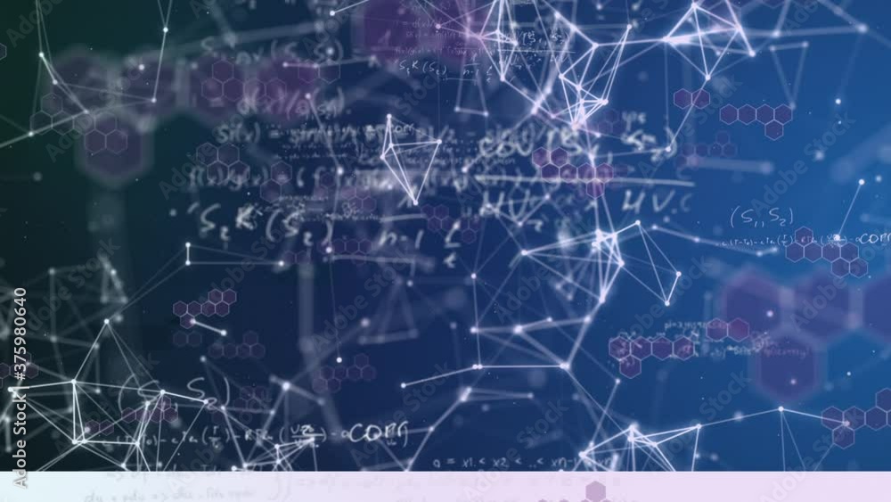 Mathematical formulas with network connections. Mathematical formulas with network connections.