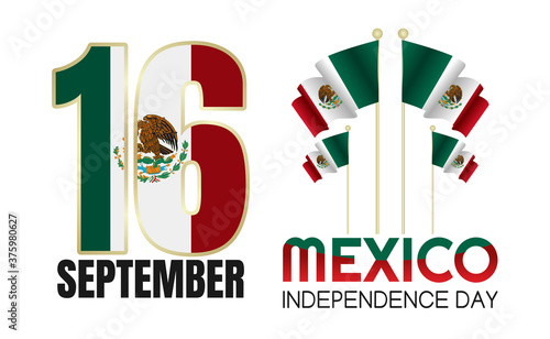 vector graphic of Mexico independence day good for Mexico independence day celebration. flat design. flyer design.flat illustration.