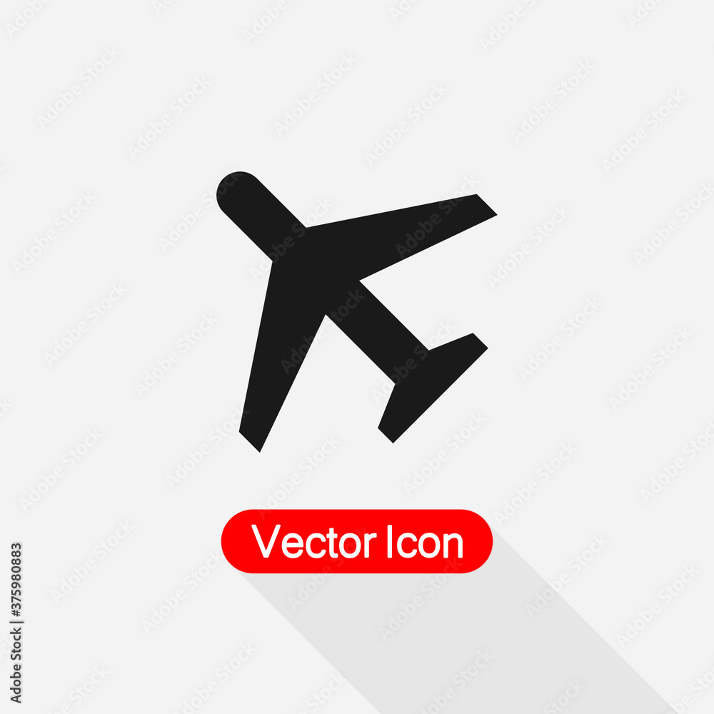 Plane Icon Vector Illustration Eps10