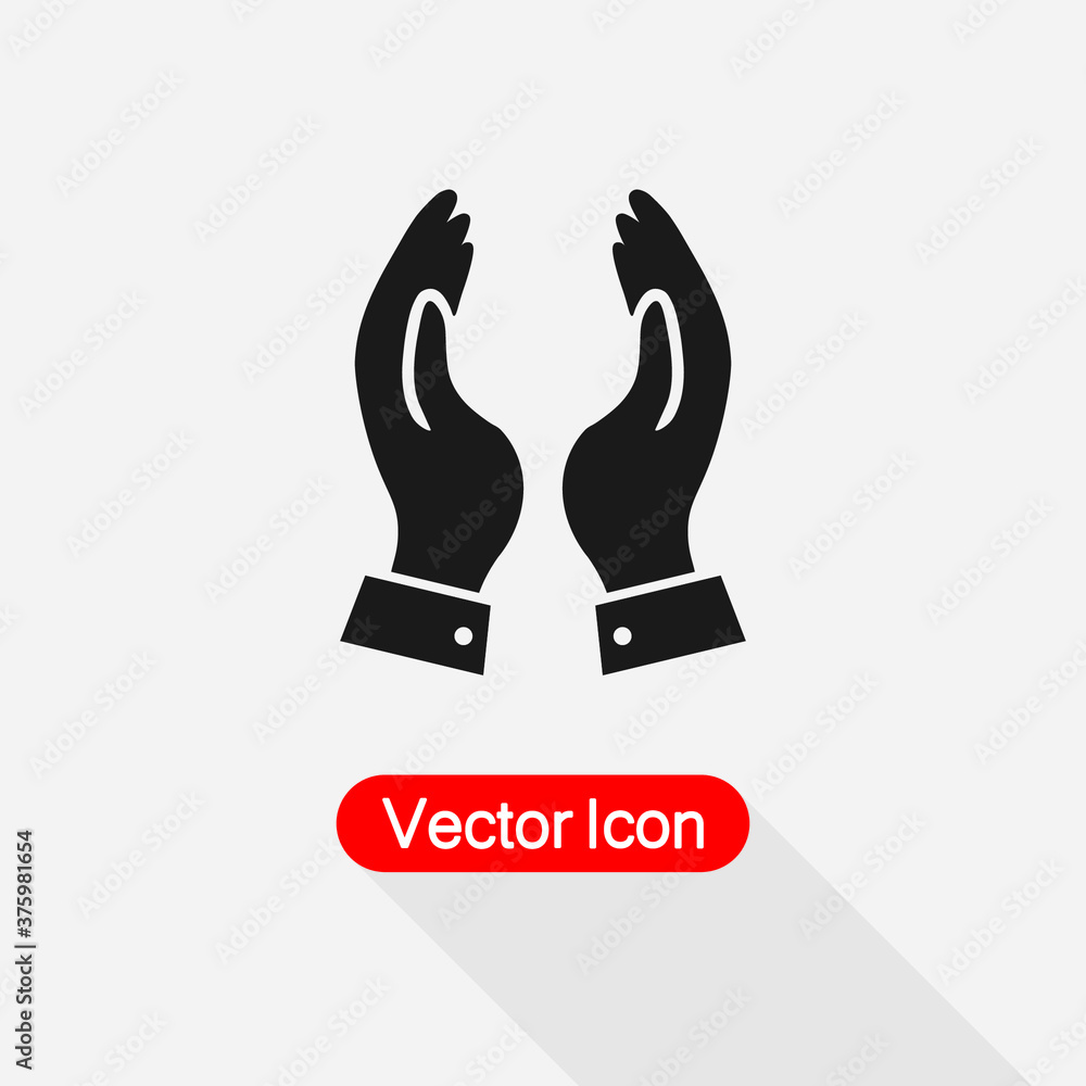 Praying Hands Icon Vector Illustration Eps10 Praying Hands Icon Vector Illustration Eps10