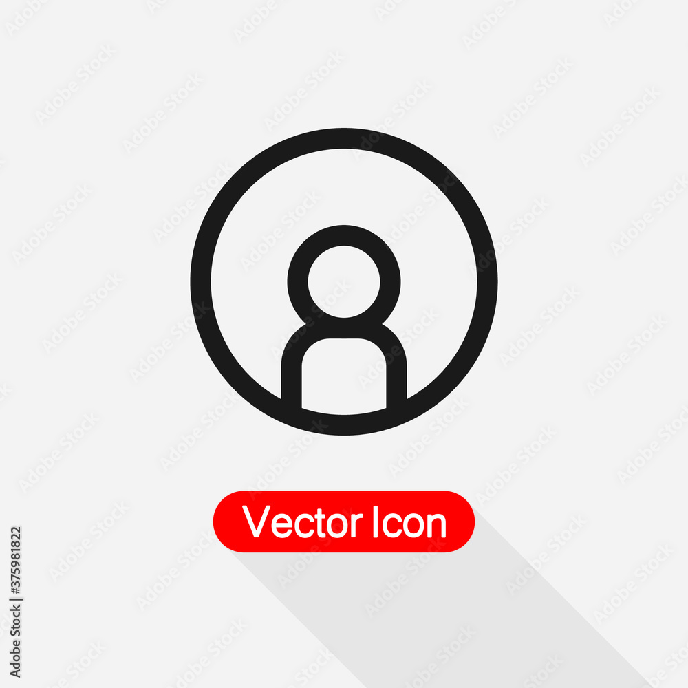 Profile Icon, Avatar Symbol Vector Illustration Eps10 Profile Icon, Avatar Symbol Vector Illustration Eps10