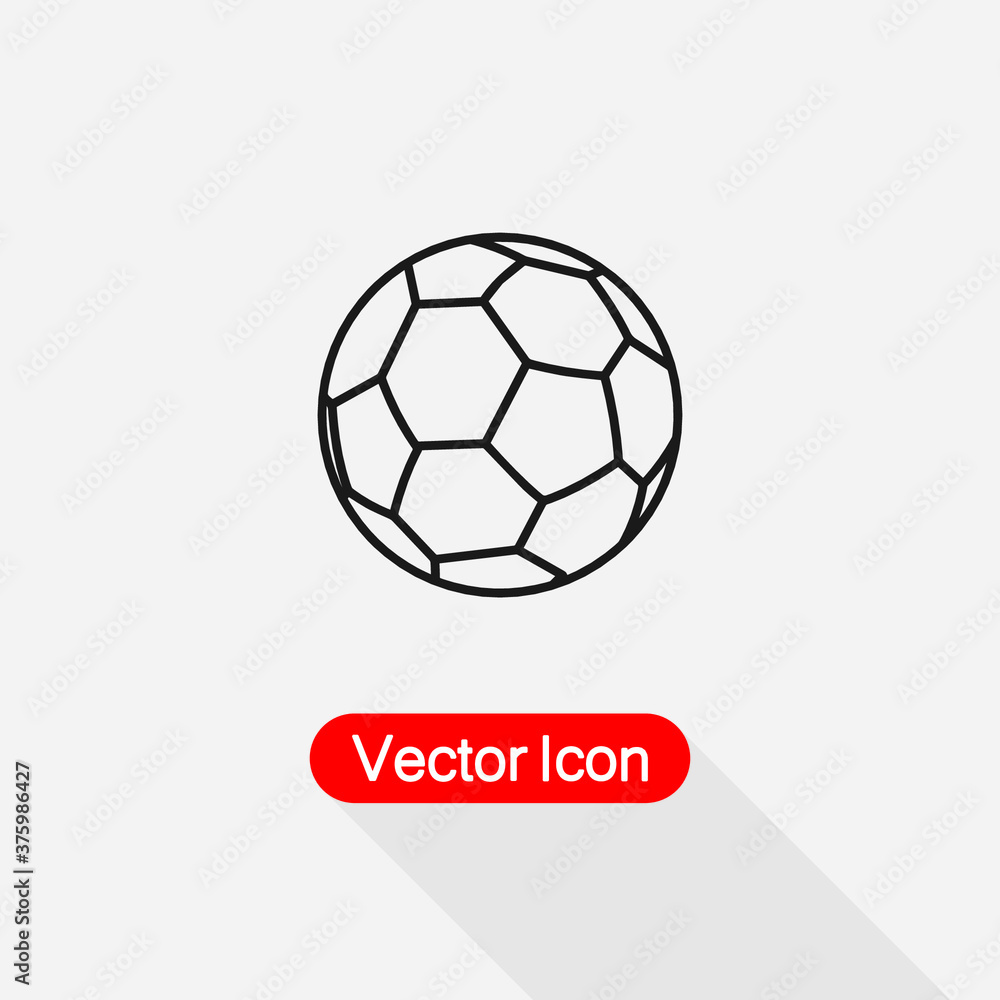 Soccer Ball Icon Vector Illustration Eps10 Soccer Ball Icon Vector Illustration Eps10