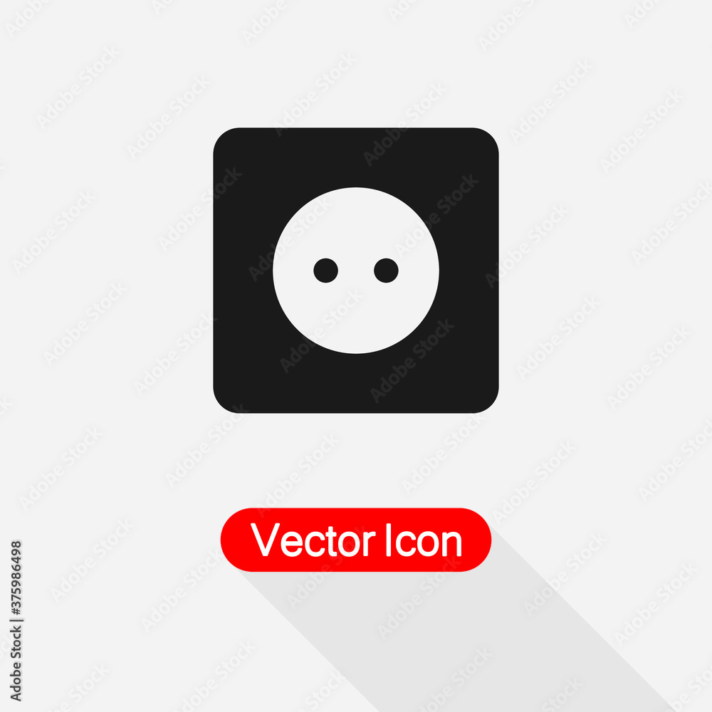 Socket Icon Vector Illustration Eps10