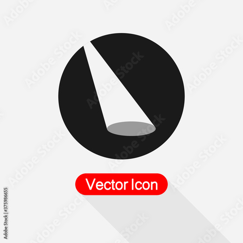 Spotlight Icon Vector Illustration Eps10