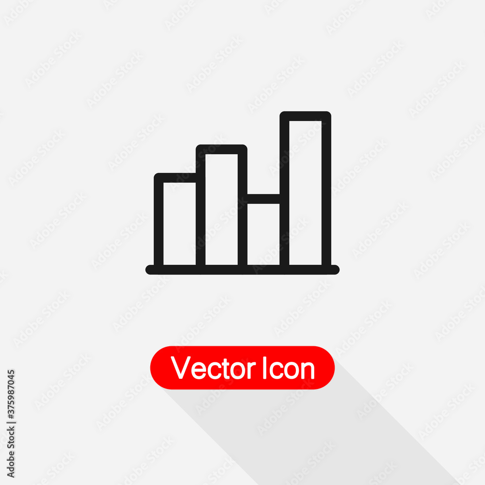 Statistics Icon Vector Illustration Eps10