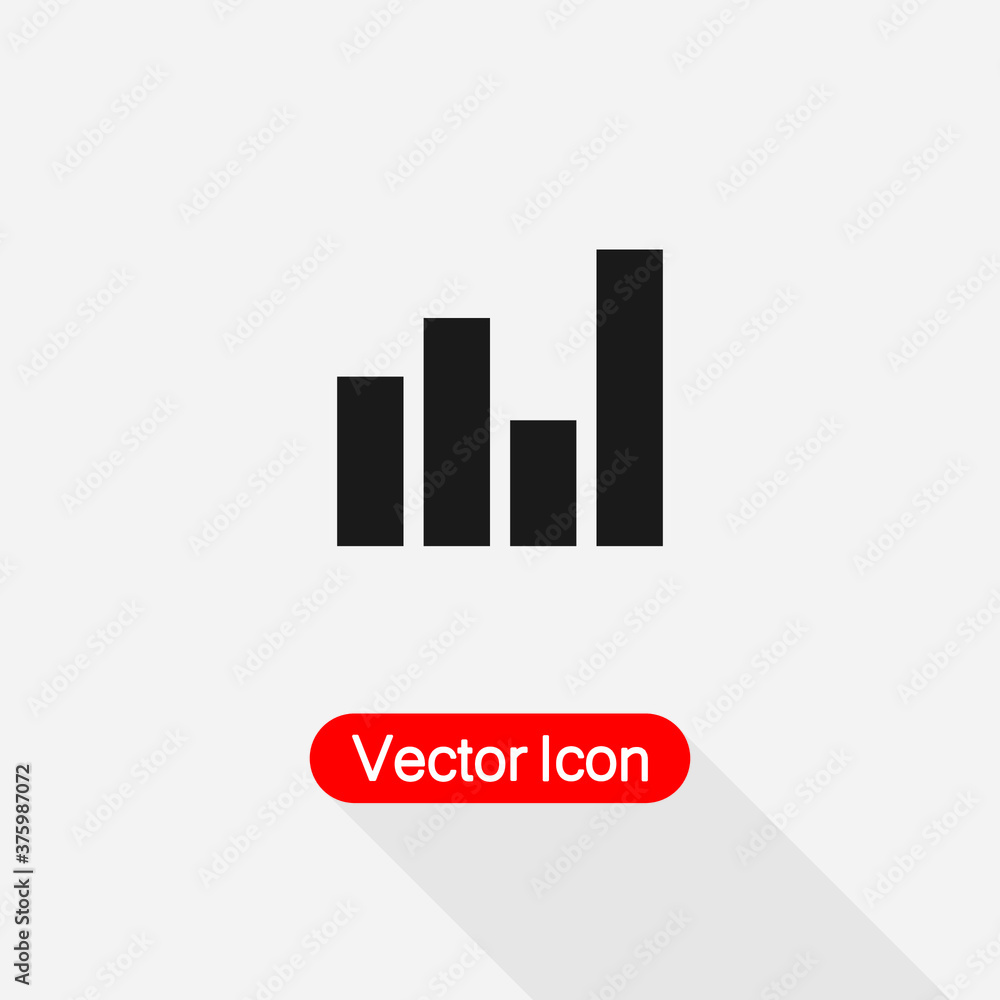 Statistics Icon Vector Illustration Eps10