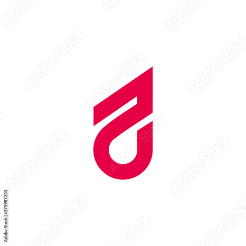 Free Download number 2 geometric arrow line design logo vector - GFXLoad