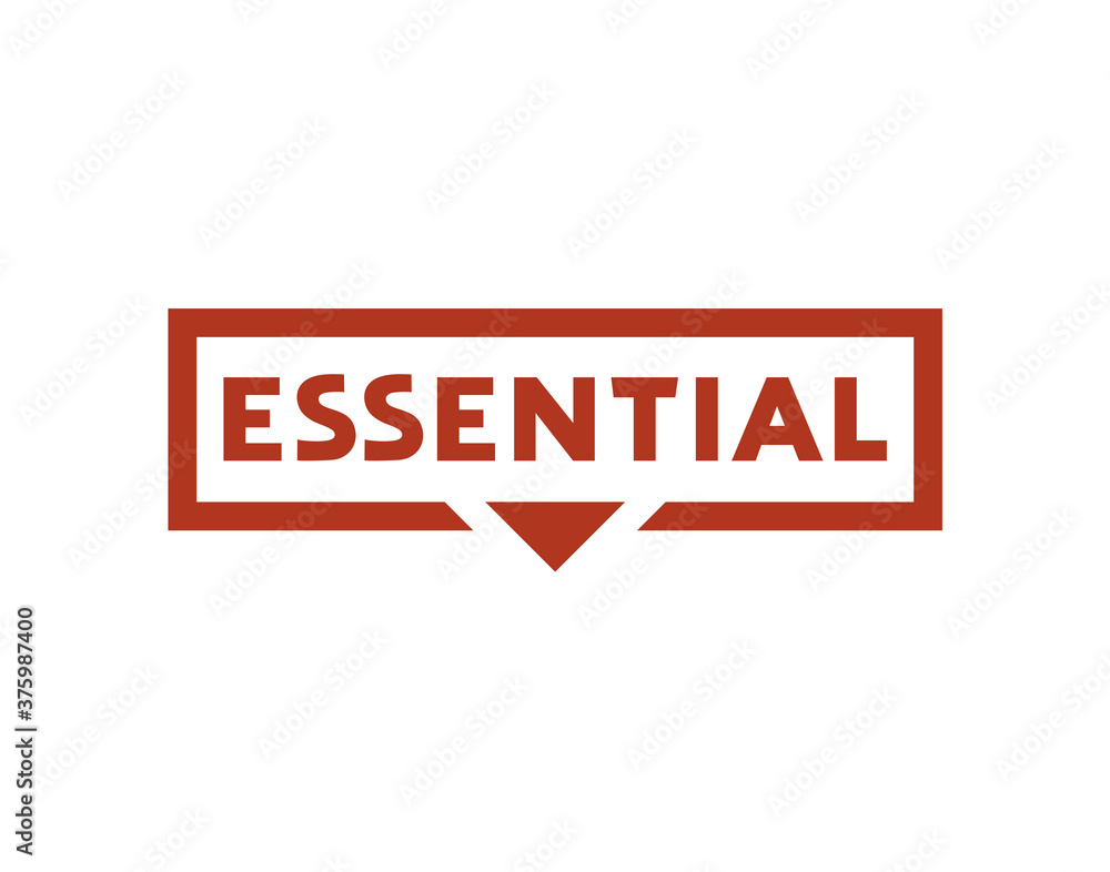 Creative design of essential message Creative design of essential message