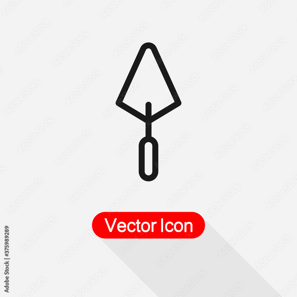 Trowel Icon Vector Illustration Eps10 Trowel Icon Vector Illustration Eps10