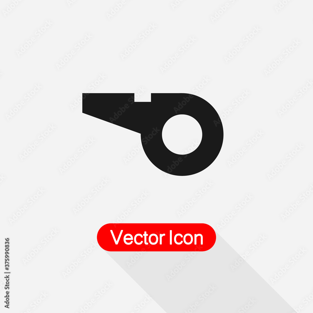 Whistle Icon Vector Illustration Eps10 Whistle Icon Vector Illustration Eps10