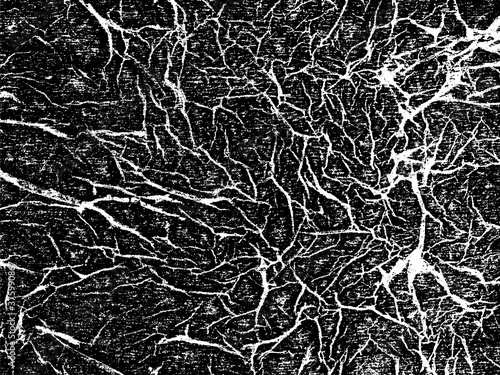 A black and white abstract vector texture made using scans of creased and crumpled tissue paper. The vector file has a background fill layer and a texture layer to enable rapid color scheme changes.