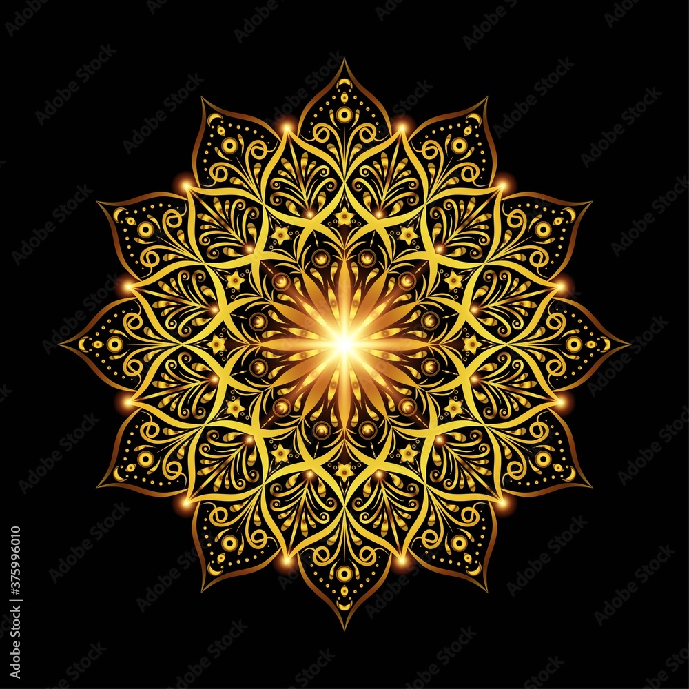 Luxury mandala background with gold arabesque pattern arabic islamic east style Luxury mandala background with gold arabesque pattern arabic islamic east style