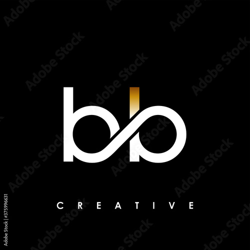 bb Letter Initial Logo Design Template Vector Illustration