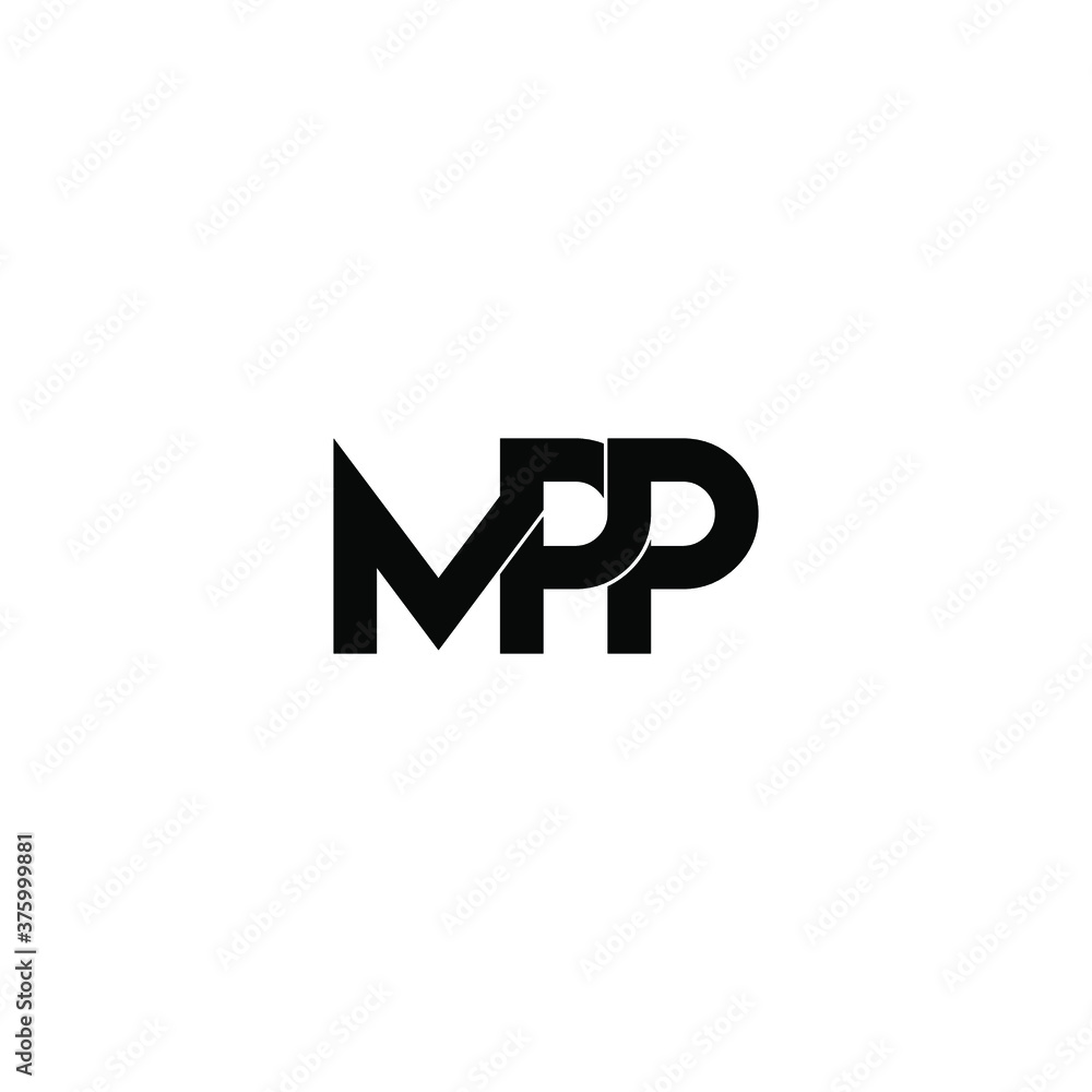 mpp letter original monogram logo design mpp letter original monogram logo design