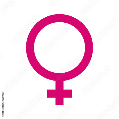 female gender symbol of sexual orientation multy style icon