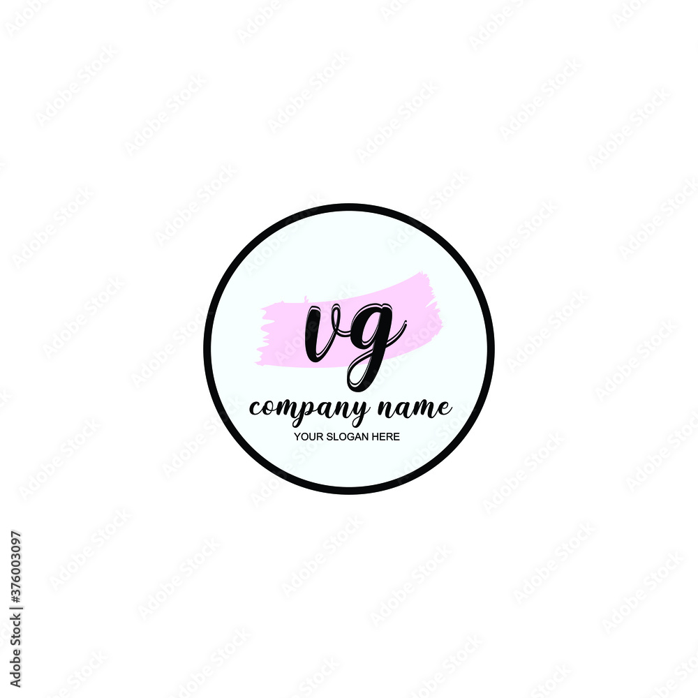 VG,GV Initial handwriting logo template vector
VG,GV Initial handwriting logo template vector