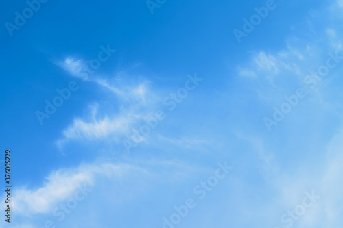 blue sky with beautiful natural white clouds  